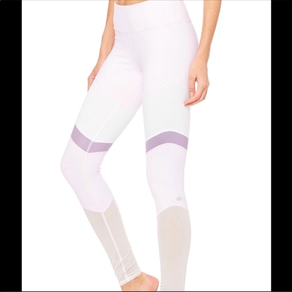 Alo Yoga Sheila Purple Leggings XS